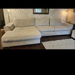 Beige Sectional Sofa