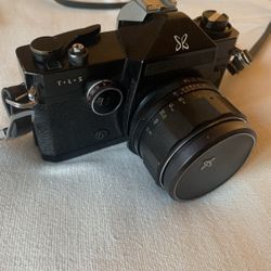 Sears T.L.S. Vintage 35mm Camera Black with Auto Sears 55mm Lens