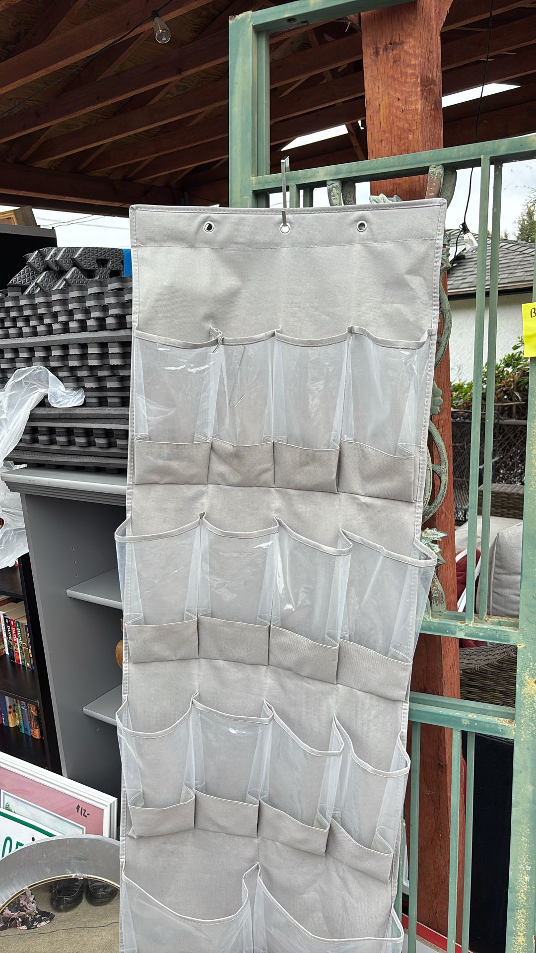 Grey Shoe Rack