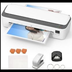New In Box Portable Cold and Thermal BISOFICE 6 in 1 Laminator Machine A4