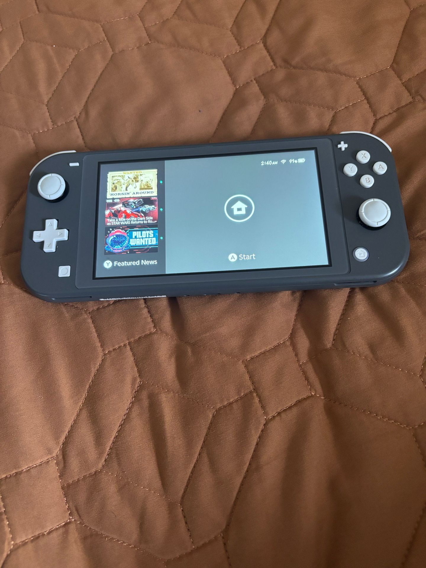 Nintendo switch lite gray 