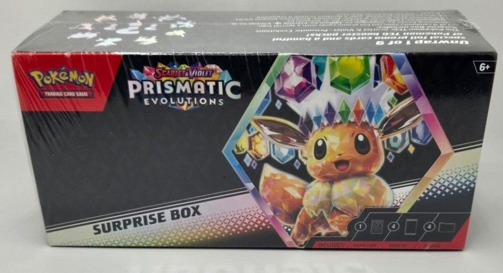 Pokemon TCG Prismatic Evolutions Surprise Box SV
