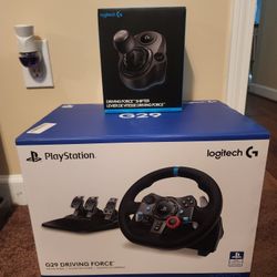 Logitech G29 Driving Force Wheel & Shifter