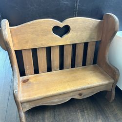 Vintage doll chair