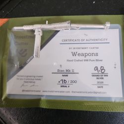 Investment Caster Silver Guns