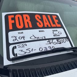 2004 Chevy Silverado 3500 