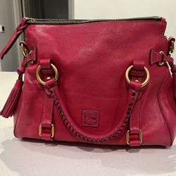 Rare Dooney & Burke Fuchsia Handbag