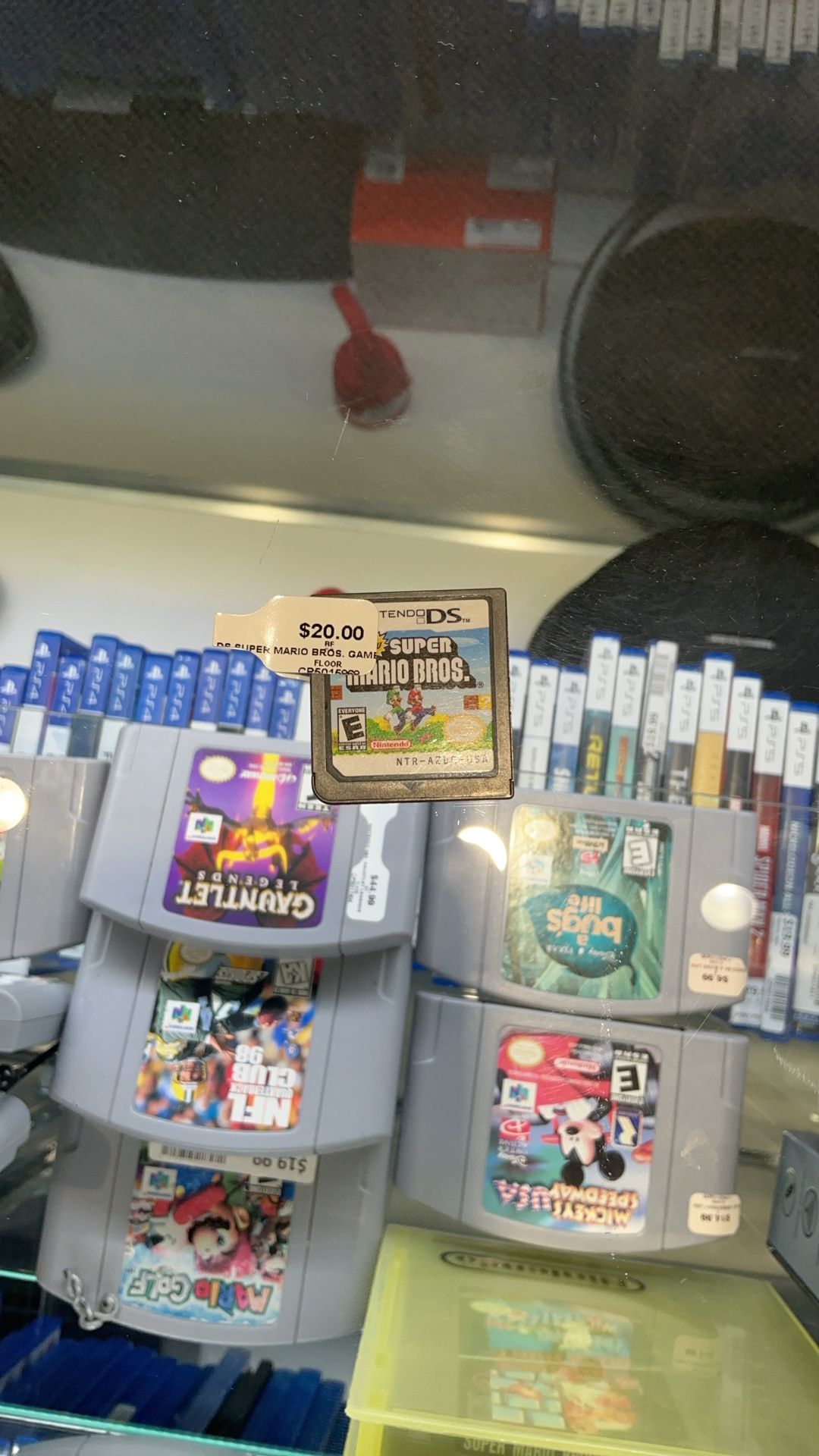 Nintendo DS super Mario Bros cartridge game