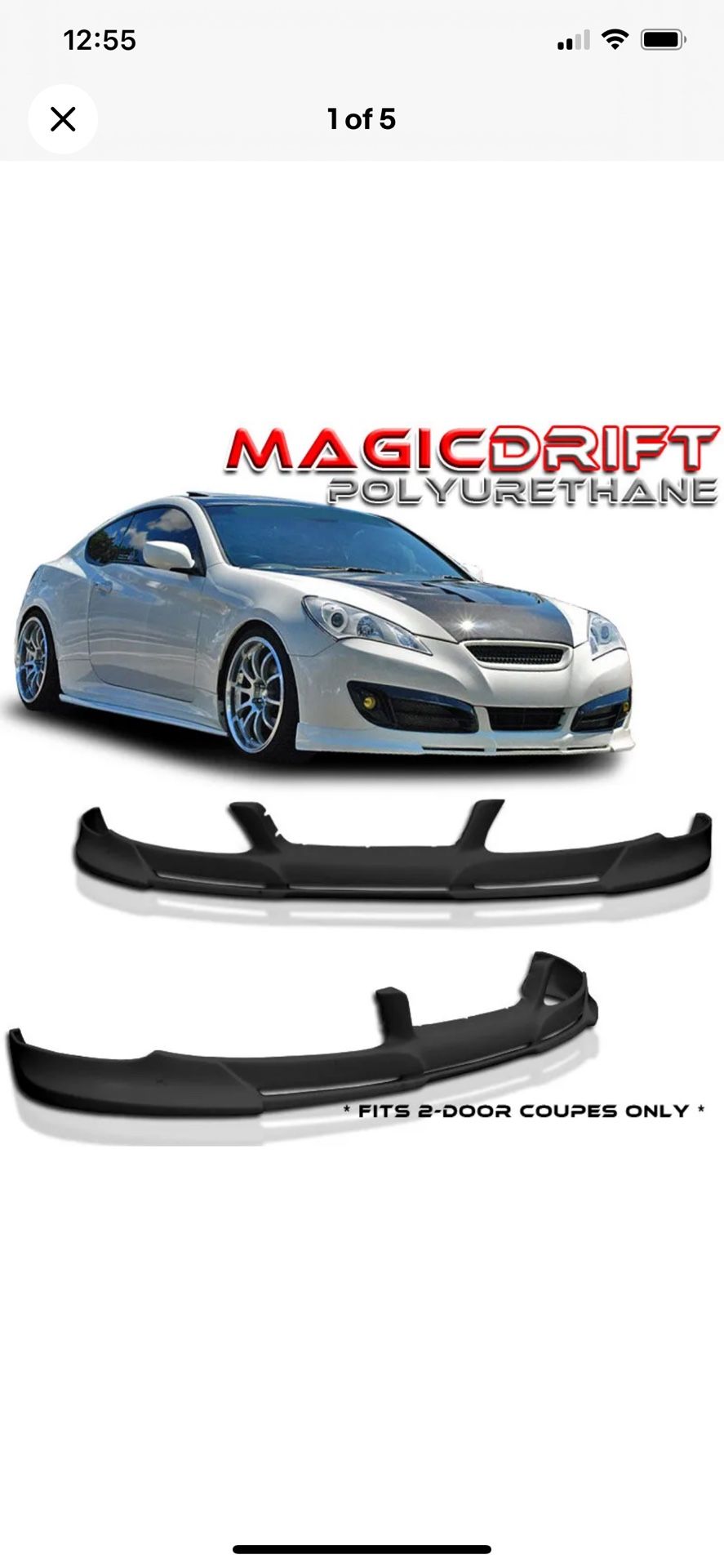 Hyundai Genesis front lip