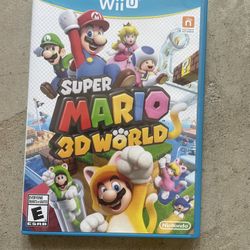 Wii U Super Mario 3D World 