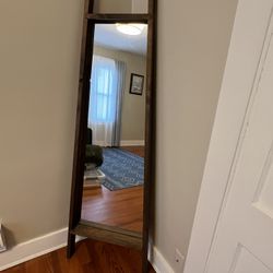 A Frame Leaning Mirror 