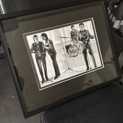 Beatles Picture And Frame. 