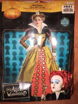 Red queen costume - disfraz