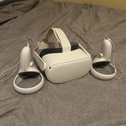 Meta Oculus Quest 2 White Standalone VR Headset with Controllers