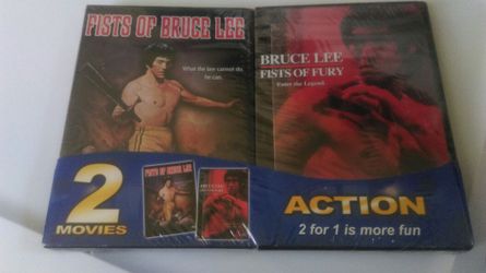 New sealed package Bruce Lee dvds
