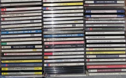 Classical Music CD's. Qty 110+. Great Collection for Sale in