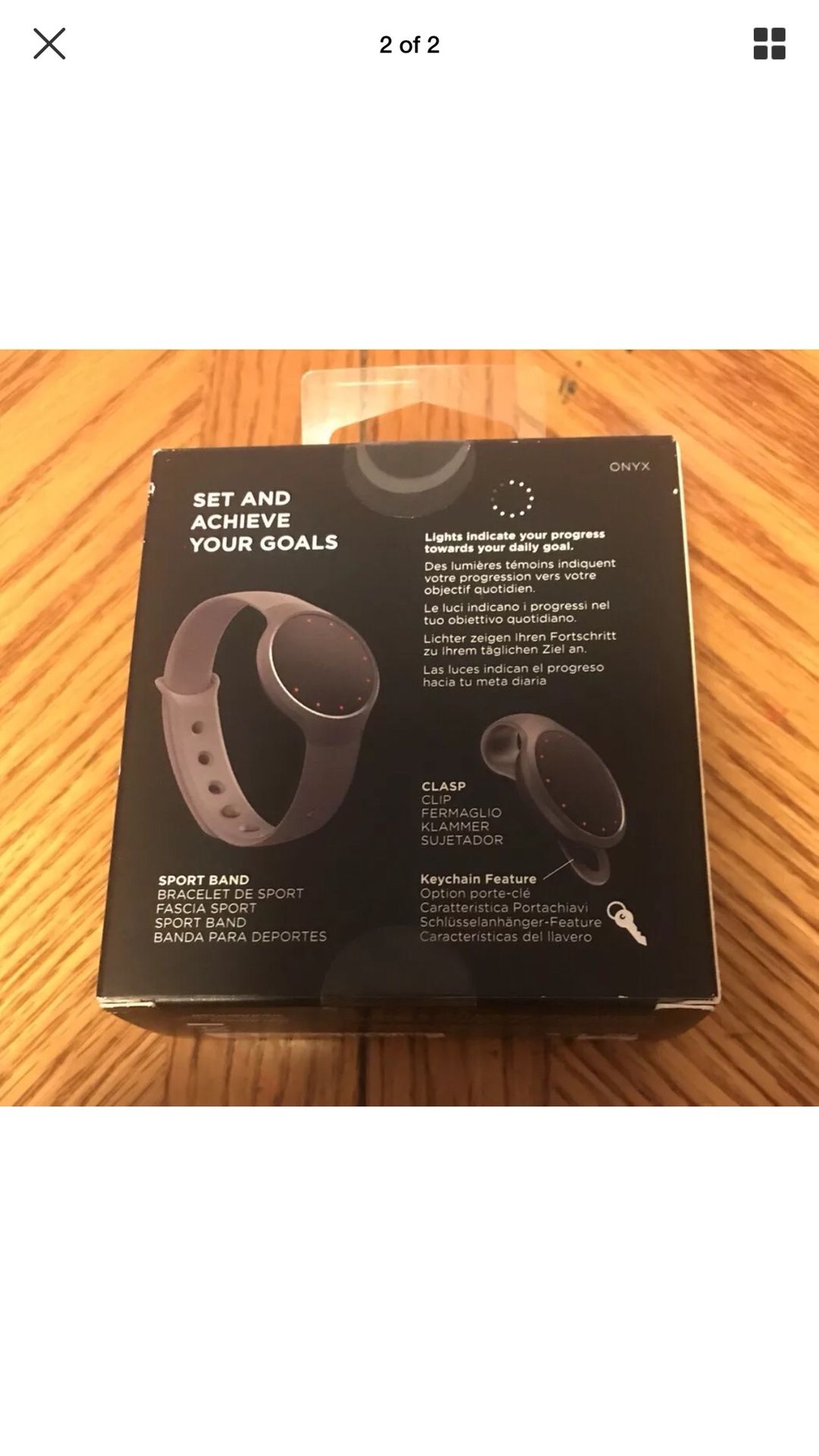 Flash fitness and sleep monitor