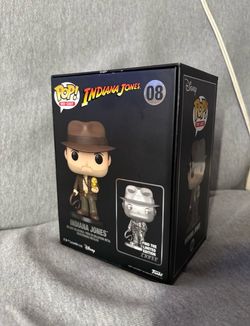 Funko Pop ! Exclusive Die-cast Collectible Indiana Jones 08