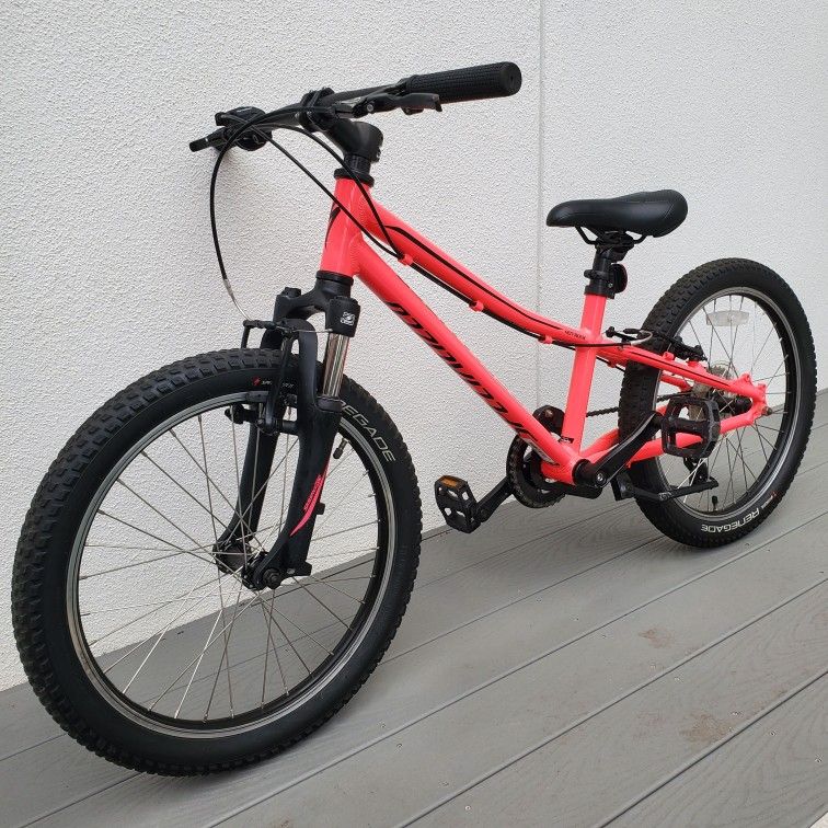 Specialized Hotrock Kids 7 Speed Pink Mountain Bike 20