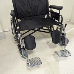 Extra Wide Wheelchair Medline Shuttle Heavy Duty