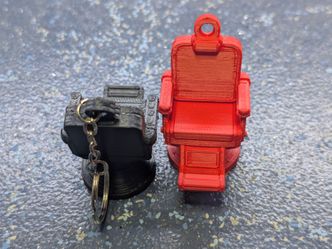Barber NFC Keychain