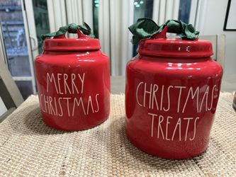 Rae Dunn Merry Christmas And Christmas Treats
