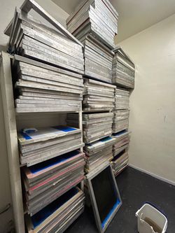 200 Aluminum Screen Printing Frames 20x24 – 110 Mesh – Bulk Deals