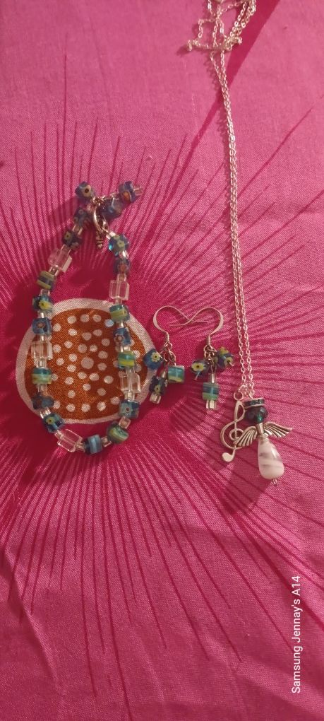 Angel Necklace Set