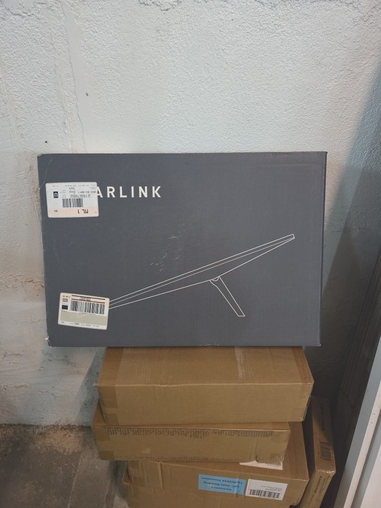 STARLINK Gen 3 Satellite Standard Kit V3 Dish UTA -232 Router UTR 232 Mount