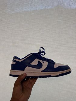 Nike Dunk Low  Blue/White – Good Condition- no box- size 8