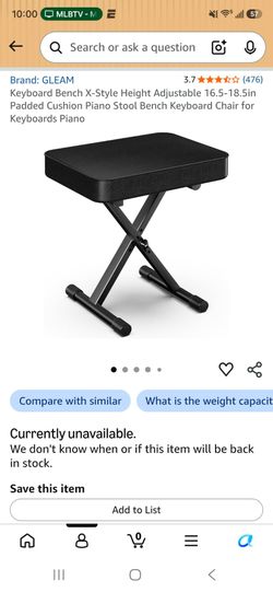 Keyboard Bench