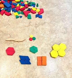 shapes foam-7 different shapes-student, teacher, classroom, math, school