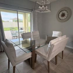 6 Seater Dining Table 