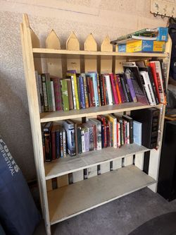 Handmade Picket Fence Bookshelf