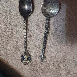 Two Collector Spoons