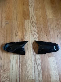BMW mirror cap black