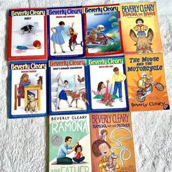 Beverly Cleary Chapter Books School Reading
