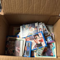 Box Of Baseball Cards