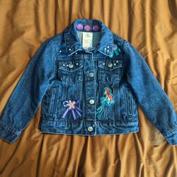 Disney Little Mermaid Jean Jacket