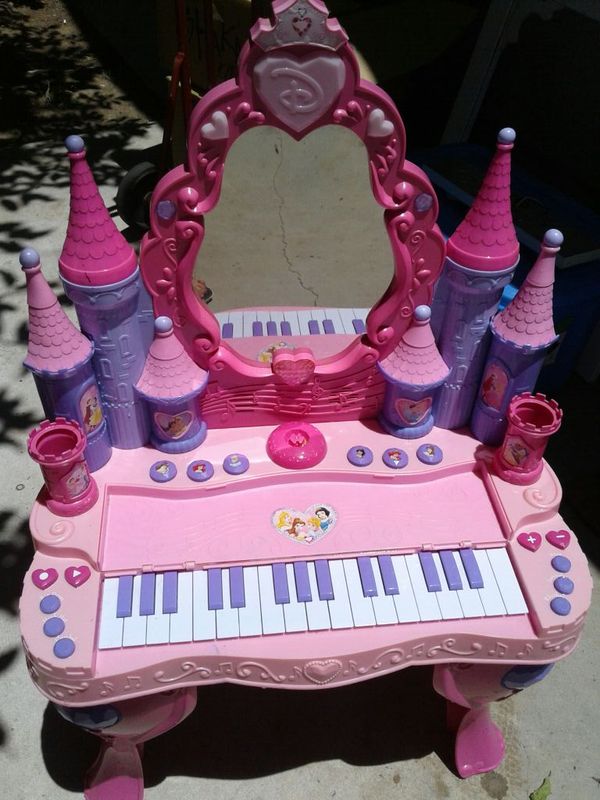 Disney Princess Piano Vanity Ideas Disney Princess Castle Piano Vanity For In Lancaster Ca Offerup