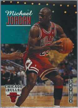 Michael Jordan SkyBox Chicago Bulls Basketball Card