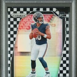 Caleb Williams Checker Board Gem 10