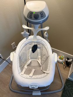 Graco DuetConnect LX 2-in-1 Baby Swing and Bouncer - $100