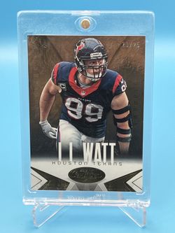 J.J. Watt 2014 Panini Certified Mirror Gold /25