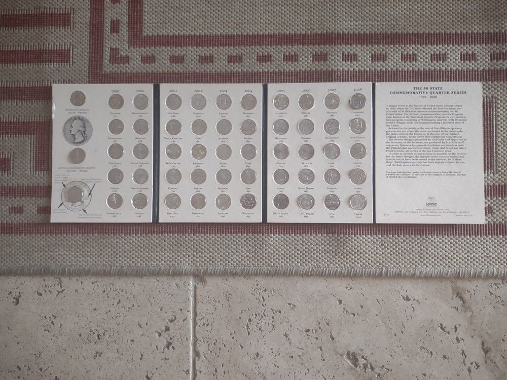 50 State Commemorative Quarters Set