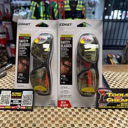 COAST Safety Glasses w/ Built In Flashlight -$54 EACH