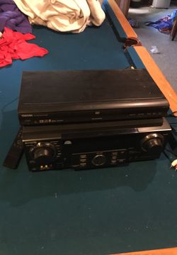 Amp for home theater set and DVD player