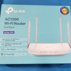 TP-Link Dual Band AC1200 WiFi Router