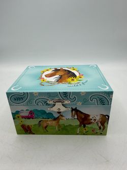 Jewelkeepeer Musical Horse Trinket Jewelry Box