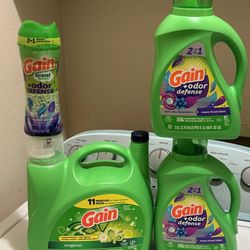 Gain Laundry Detergent Bundle 